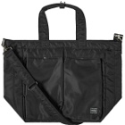 Wacko Maria Men's Porter 12inch Tote Bag in Black