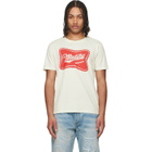 COÛT DE LA LIBERTÉ Off-White Sammy 'Malibu' Embellished S/S T-shirt