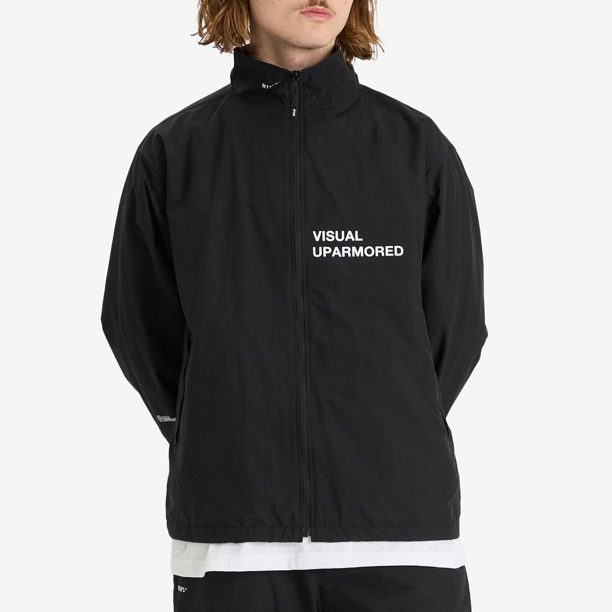 WTAPS Men's Pertex Track Jacket in Black WTAPS