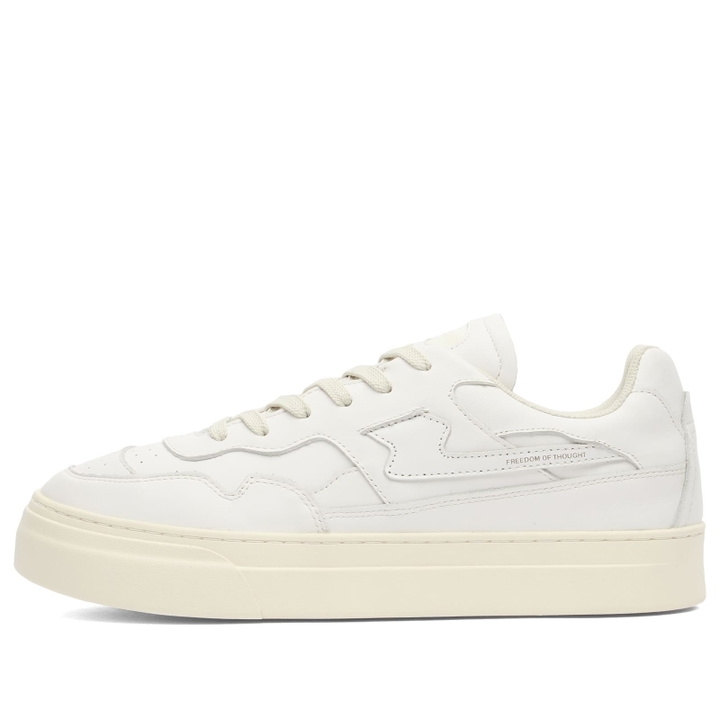 Photo: Stepney Workers Club Men's OMNI Pearl S-Strike Leather in White