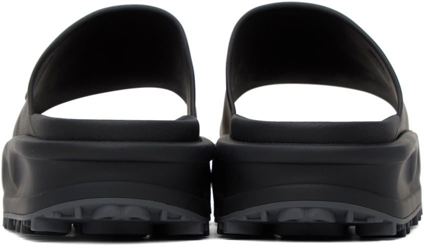 Gucci Interlocking G Logo Black Platform Slides Women main image 3
