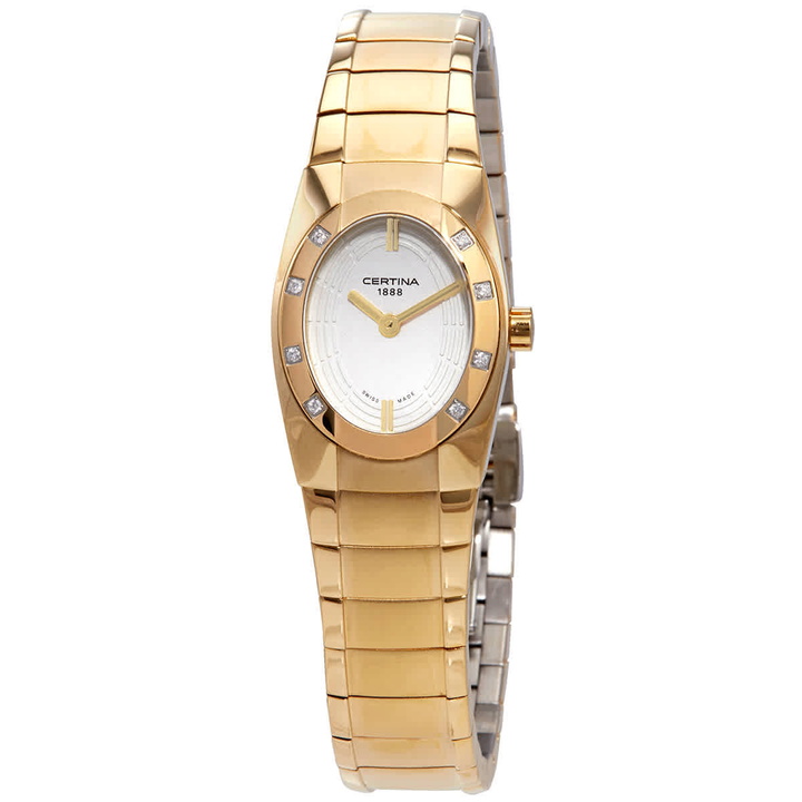 Photo: Certina DS Spel Mini Lady Quartz White Dial Watch C32271545111