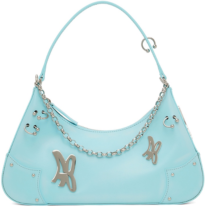 Photo: Andersson Bell Blue Butterfly AB Logo Chain Bag