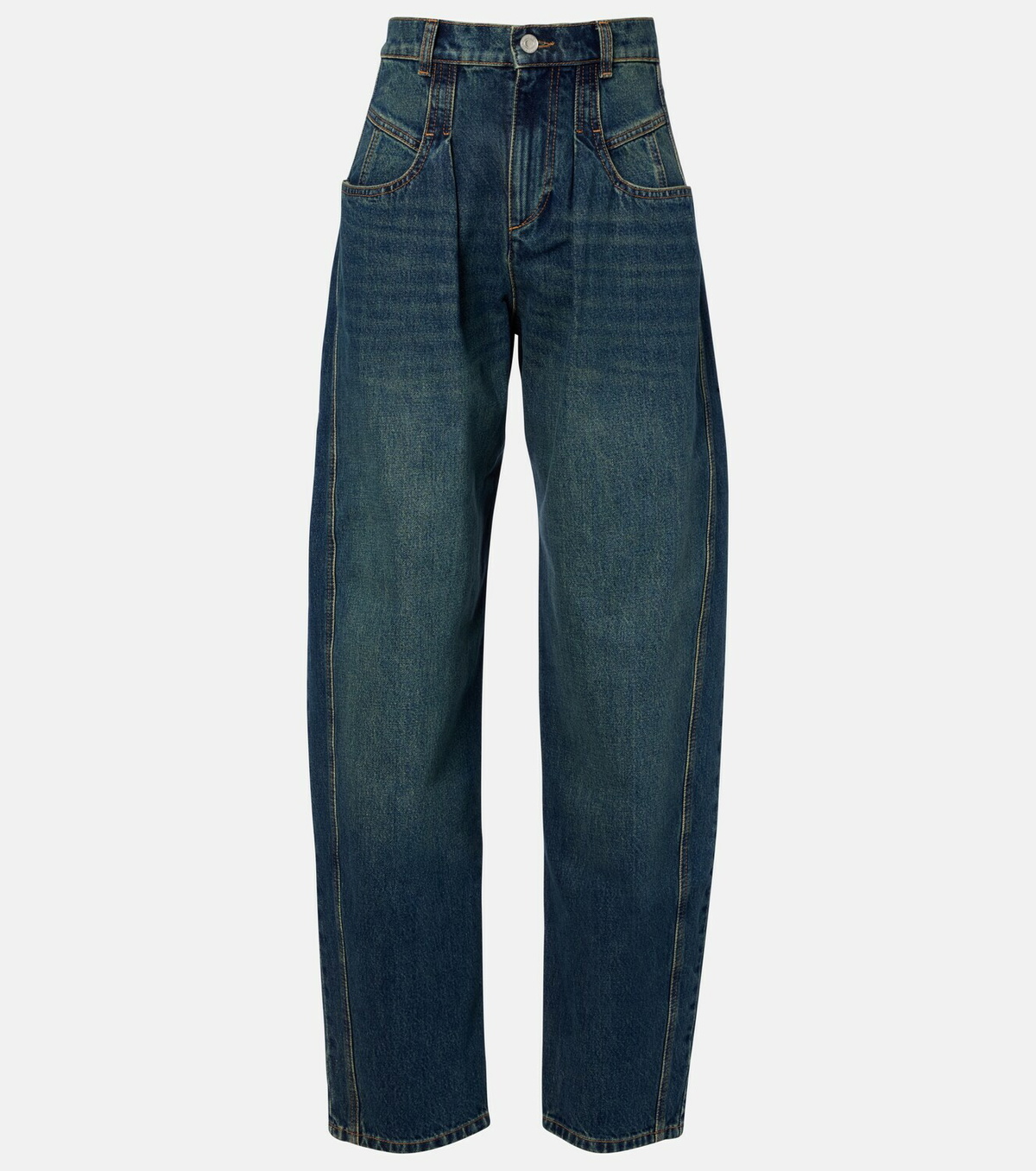 Isabel Marant Lishaga barrel-leg jeans
