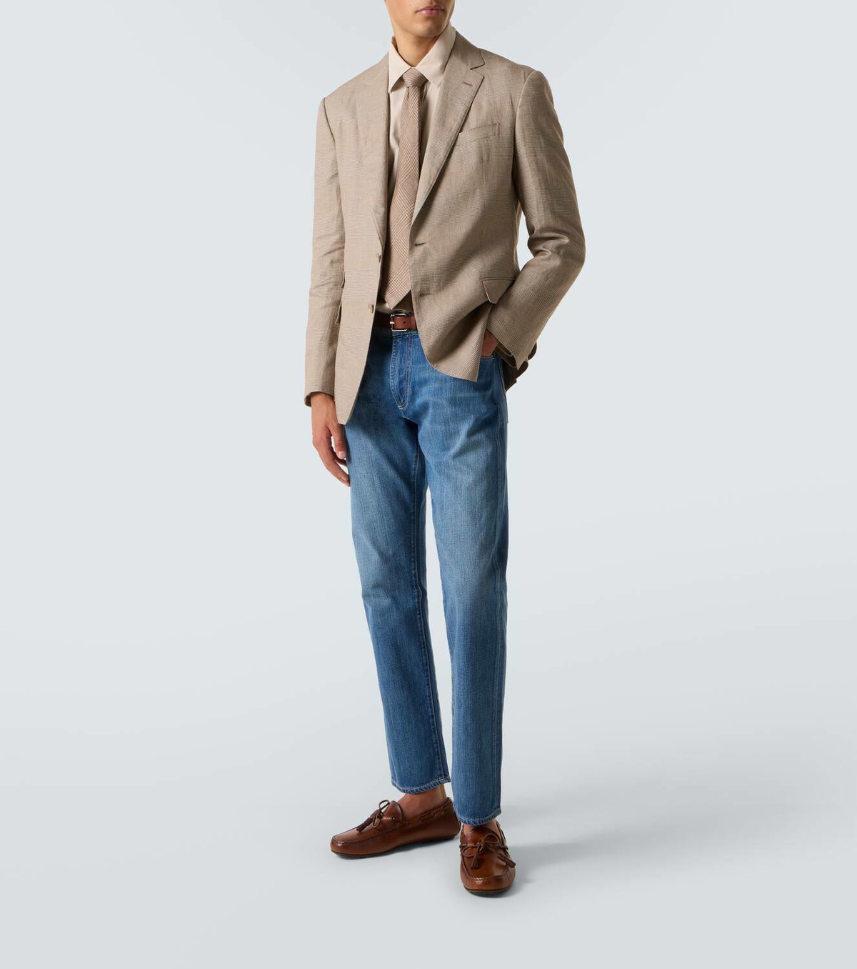 Ralph Lauren Purple Label Mid-rise slim jeans