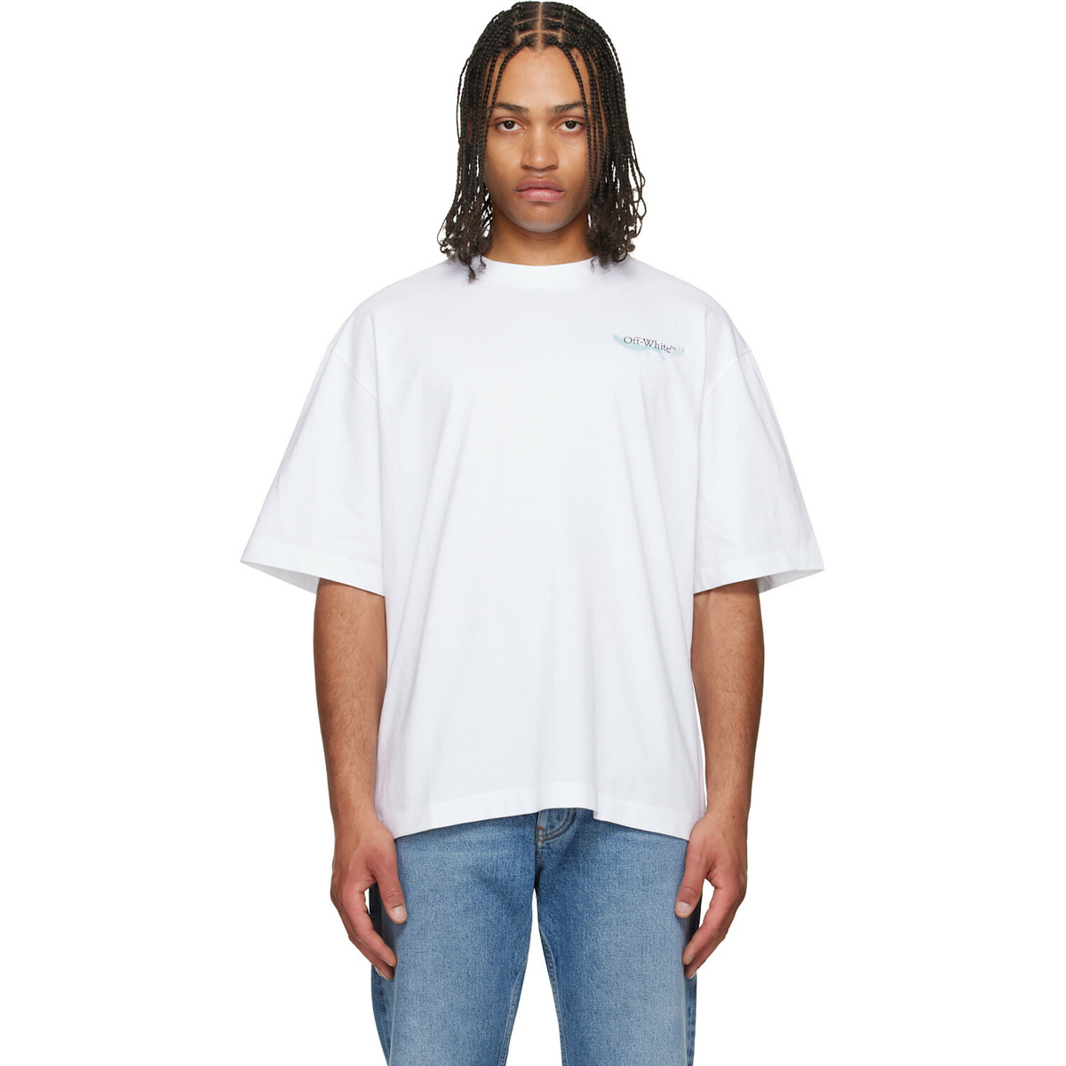 Off-White Men's Chain Arrow Slim T-Shirt in Black Off-White