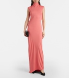 Tom Ford Asymmetric crêpe jersey gown