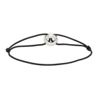 Le Gramme Black Maillon Cord Bracelet