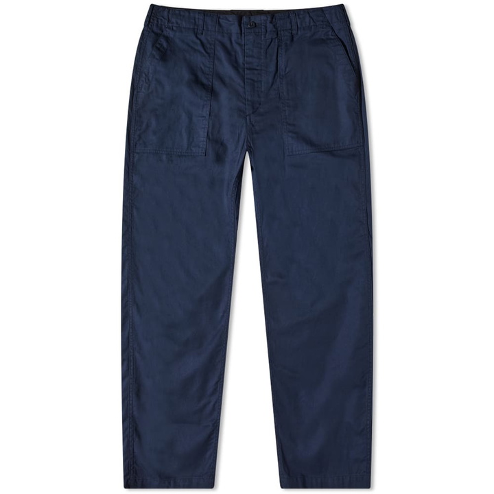 Photo: Engineered Garments Men's Fatigue Pant in Navy Twill