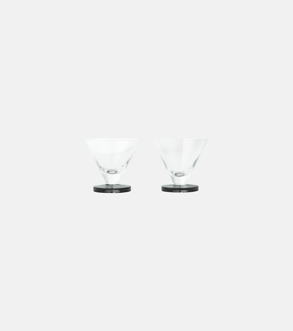 Tom Dixon Puck set of 2 martini glasses