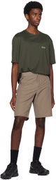 PEdALED Brown Jary Shorts
