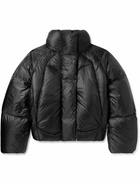 Entire Studios - UVR Cropped Padded Shell Down Jacket - Black