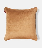 Etro Pegaso embroidered cushion
