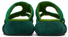 Eckhaus Latta Green Zee Slides