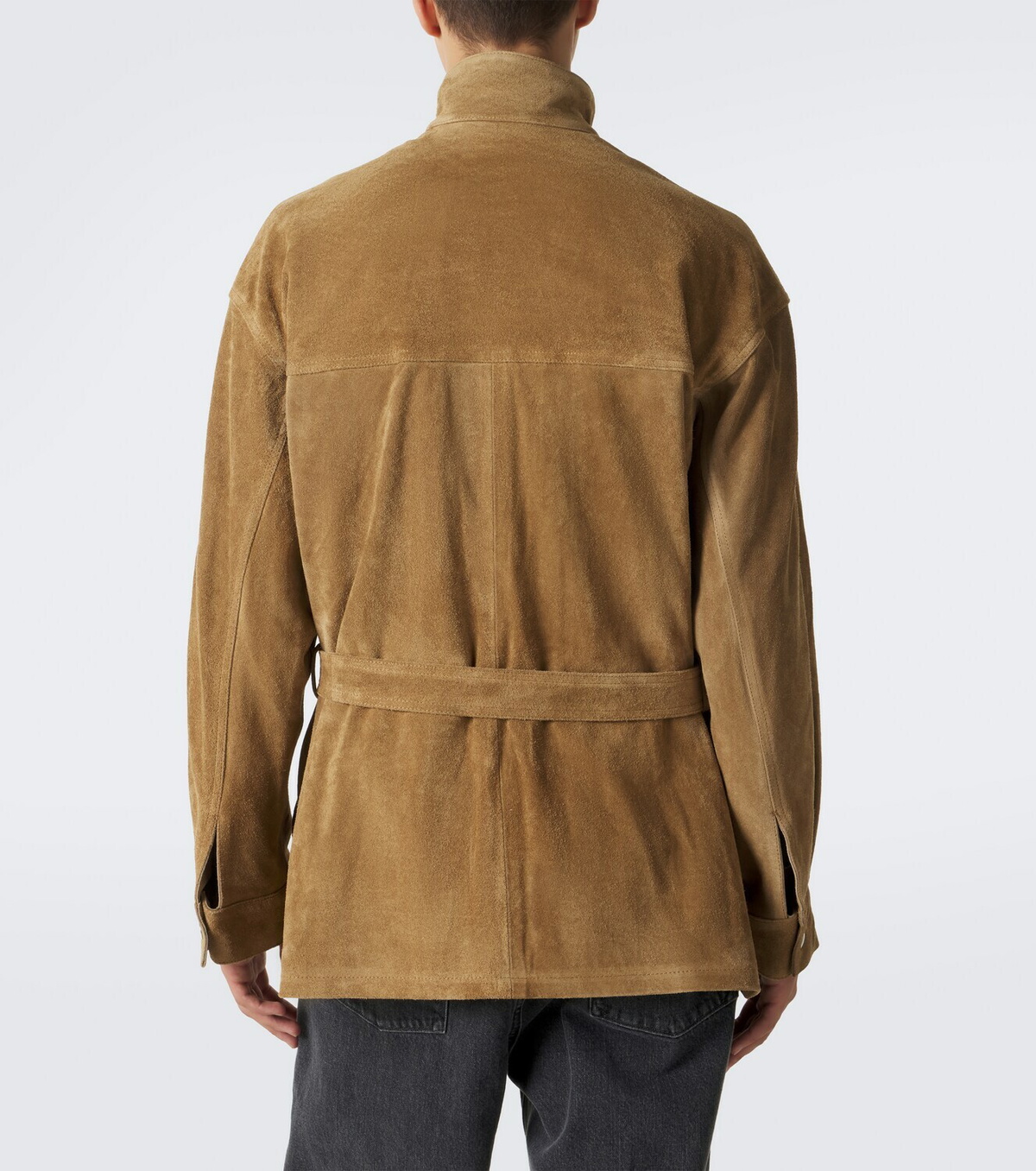 Arma Doran belted suede jacket