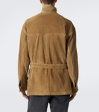 Arma Doran belted suede jacket