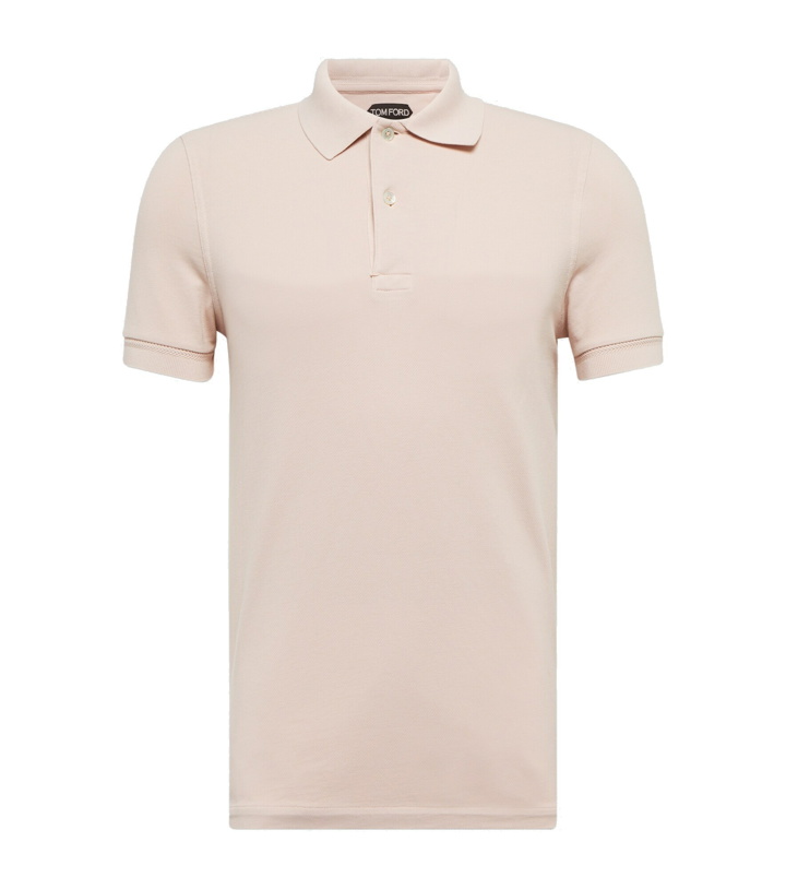 Photo: Tom Ford - Cotton piqué polo shirt