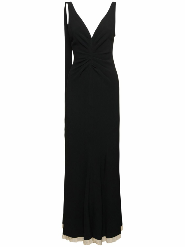 Photo: VICTORIA BECKHAM Fluid Viscose Blend Gown