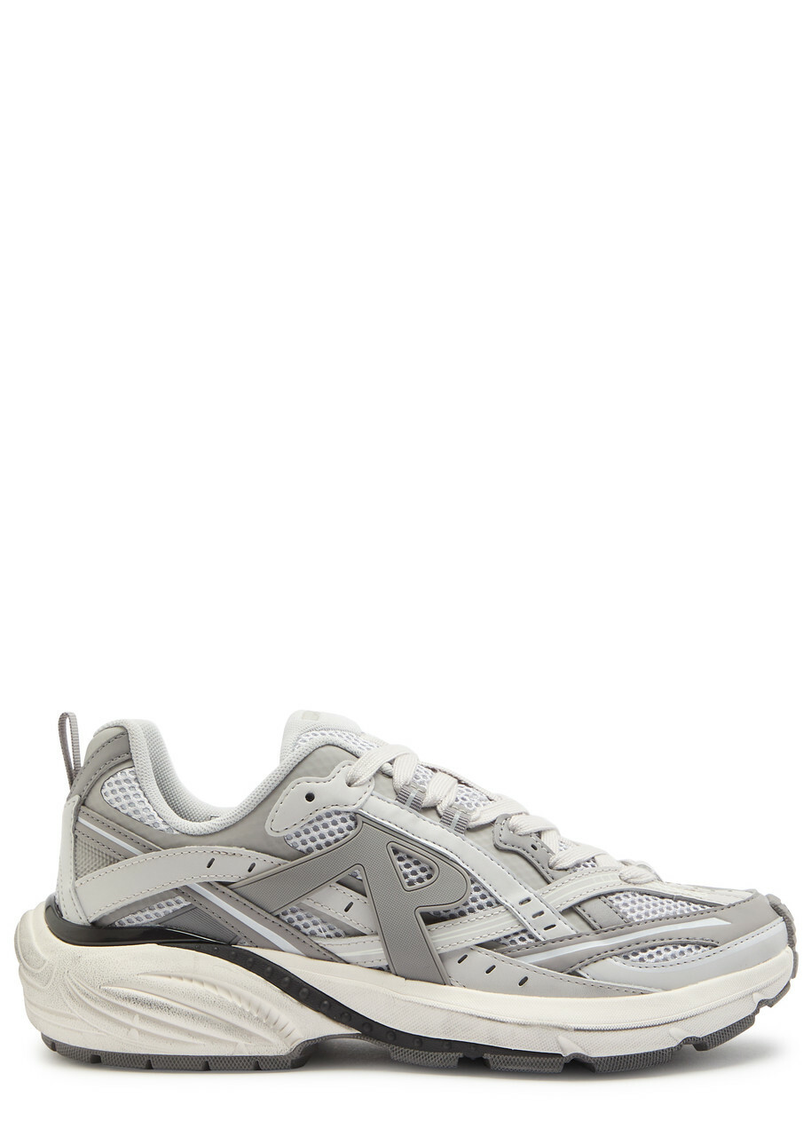 Represent Reptor 2 Panelled Mesh Sneakers Grey Represent