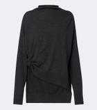 Magda Butrym Draped wool sweater