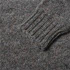 Jamieson's of Shetland Men's Crew Knit in Slate
