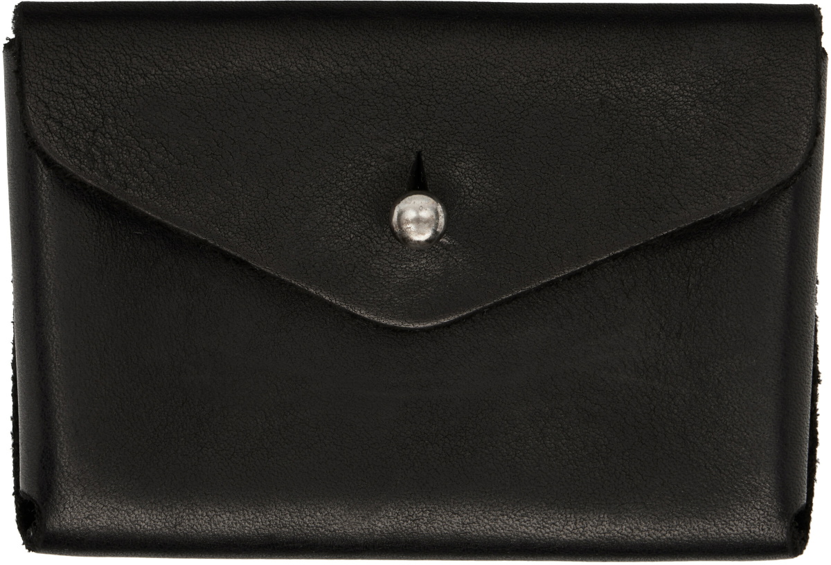 Guidi Black EN01 Card Holder
