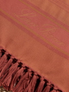 Loro Piana - Fringed Striped Cotton Towel