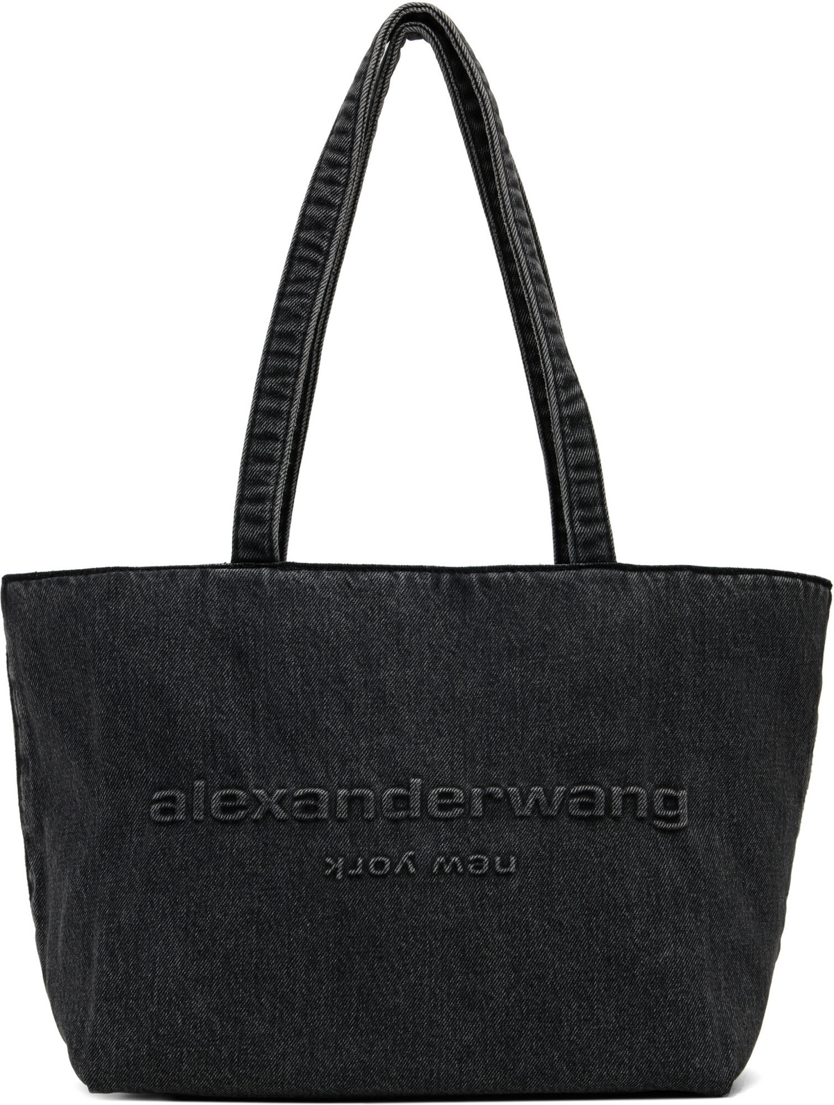 Alexander Wang Black Punch Medium Tote