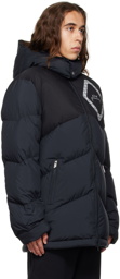 A-COLD-WALL* Black Paneled Down Jacket