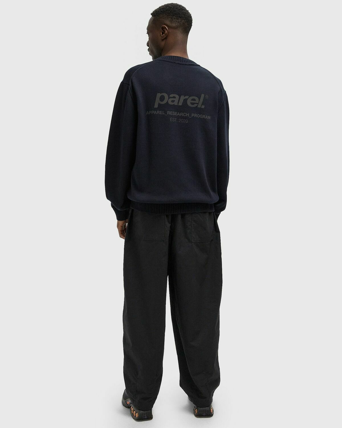 Parel studios BP Knit Blue Mens Pullover