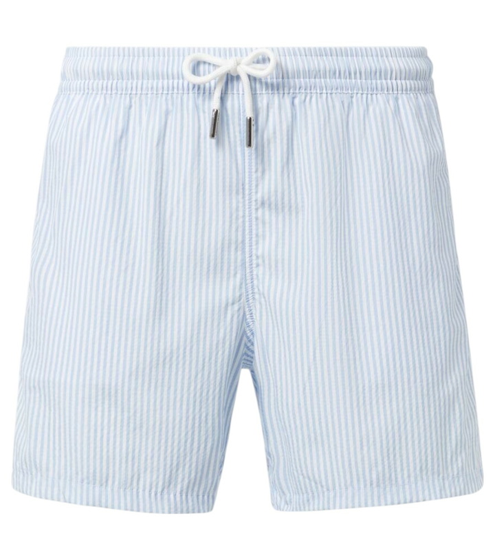 Photo: Thom Sweeney Striped swim trunks