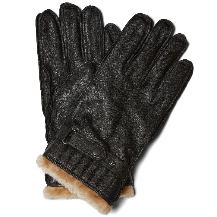 Photo: Barbour Leather Utility Glove