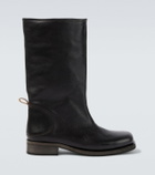 Our Legacy Haul Camion leather mid-calf boots