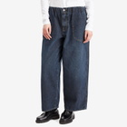 Closed Women's Wylan Ruched Waist Jeans in Dark Blue
