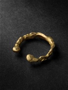 Healers Fine Jewelry - Extra Small Hammered Gold Ear Cuff