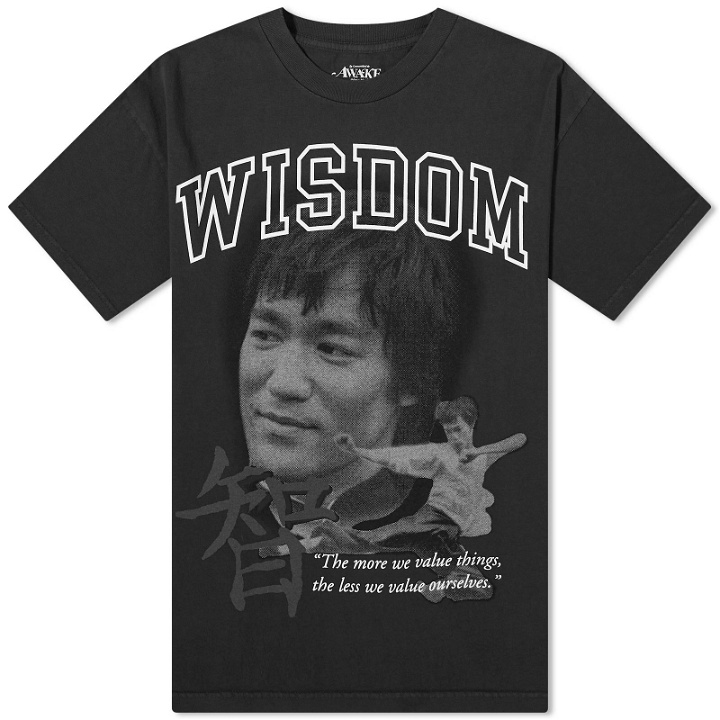 Photo: Awake NY Men's Bruce Lee T-Shirt in Washed Black