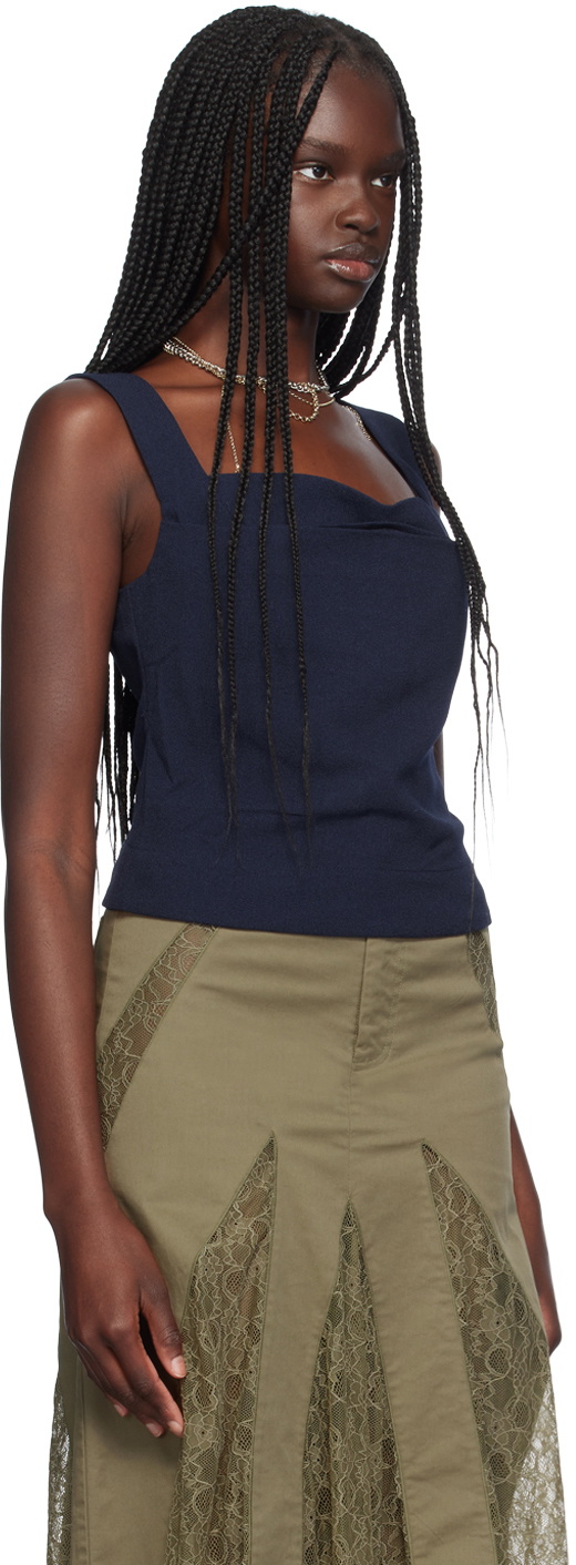 Miaou Navy Imogene Corset