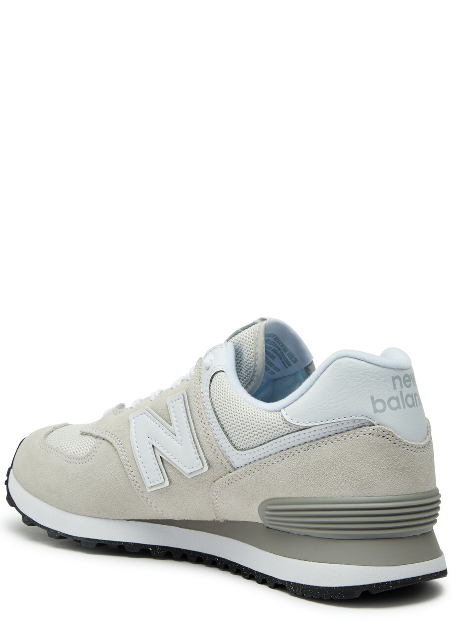 New Balance 574 Panelled Mesh Sneakers Cream 10 (IT41 / UK8