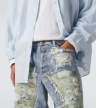 Acne Studios 1981 trompe l’œil wide-leg jeans