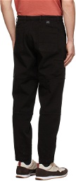 PS by Paul Smith Black Barrel Fit Chinos