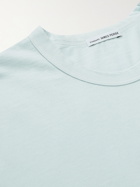 JAMES PERSE - Dip-Dyed Combed-Cotton Jersey T-Shirt - Blue - 2