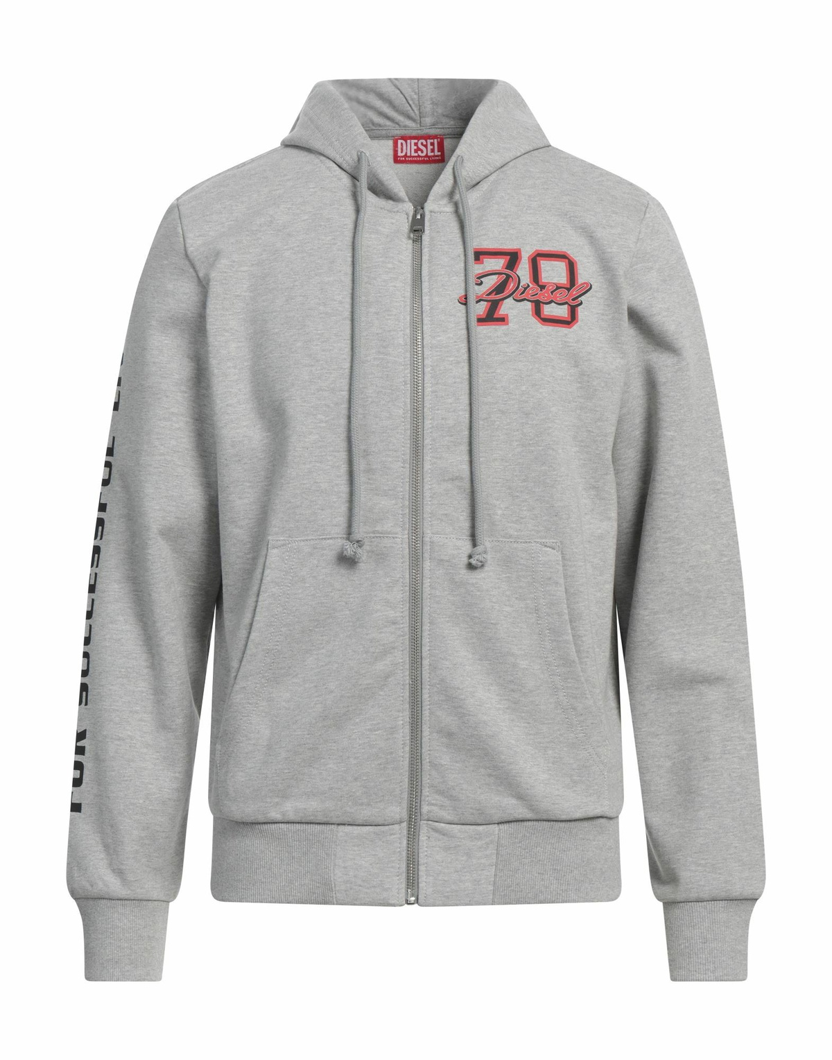 Diesel Mens Sweatshirt Light in Grey