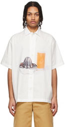 Jacquemus White 'La Chemise Moisson' Shirt