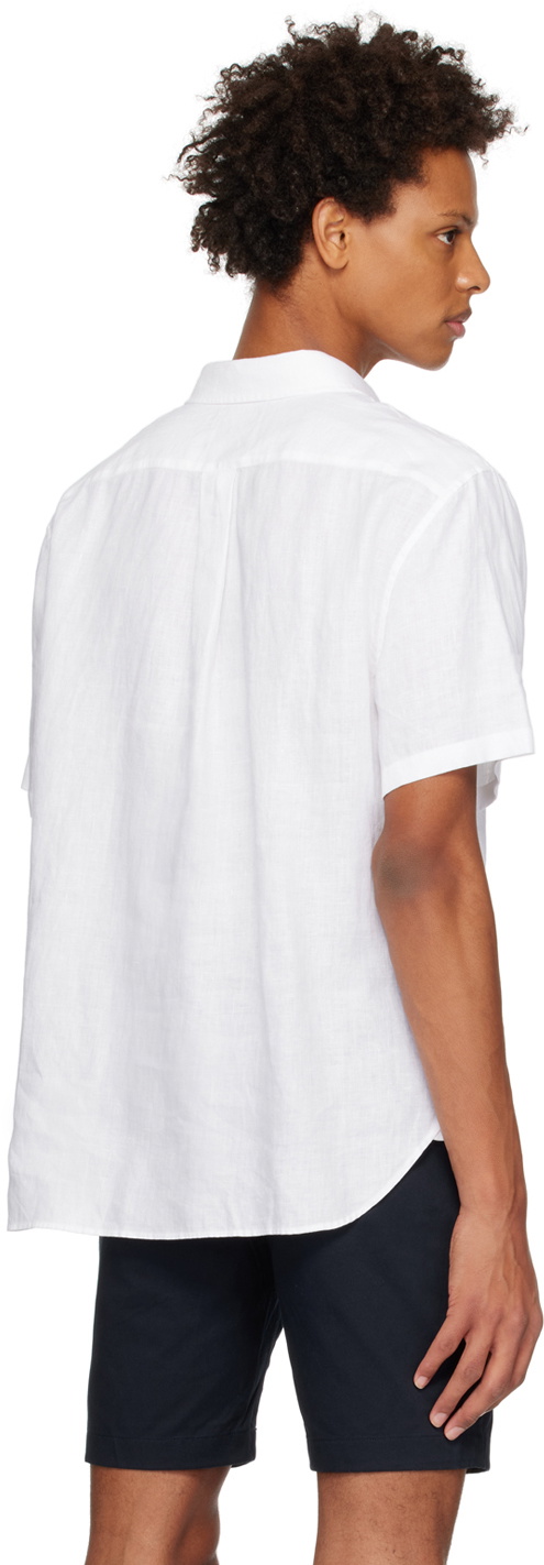 Vince White Pocket Shirt
