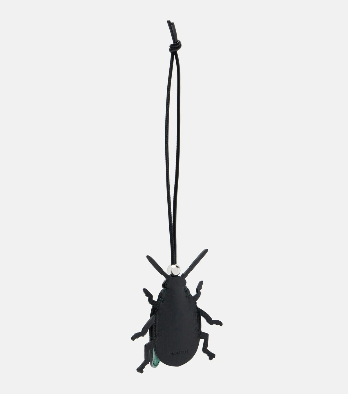 JW Anderson Beetle metallic leather bag charm