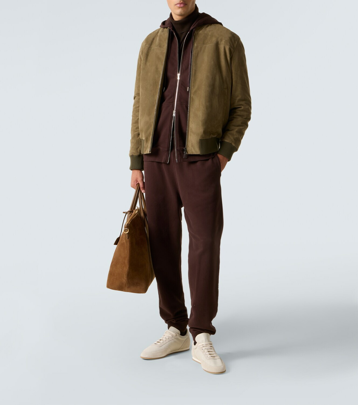 Sunspel Loopback cotton hoodie