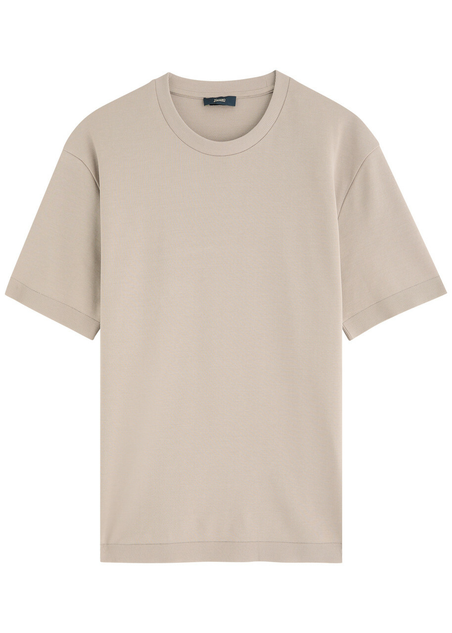 Herno Jersey T-shirt Beige