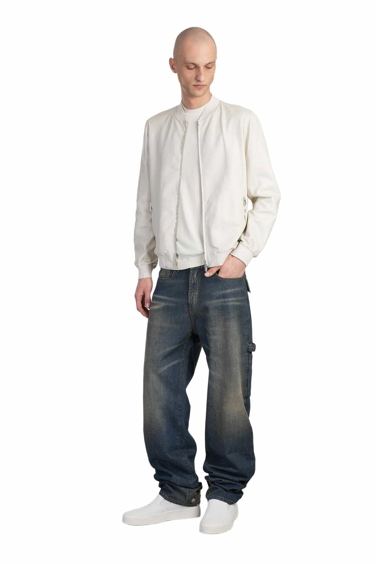 Salvatore Santoro Jeans In Blue Denim