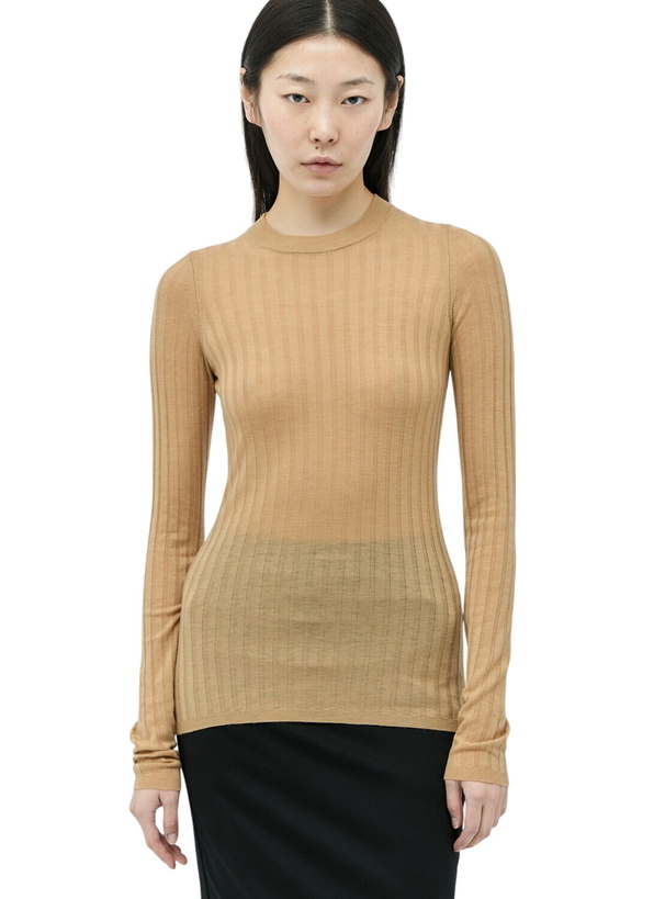 Photo: Sportmax Ribbed Wool Sweater