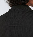 Fendi Cotton-blend embossed vest